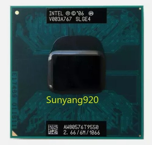 Intel core duo t9550 - core, 2.66ghz